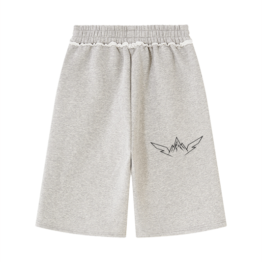 GREY SENDLINE FLEECE SHORTS