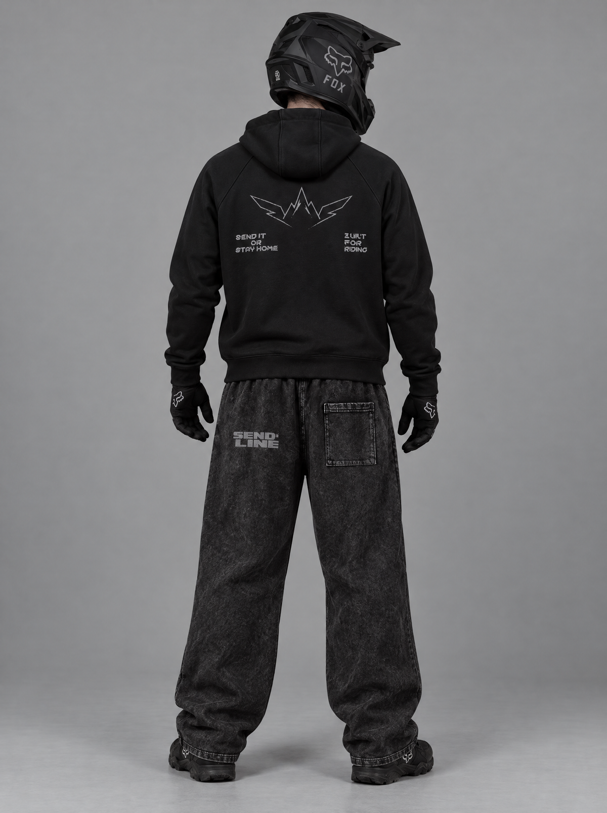 BLACK RIDE OR DIE PANTS