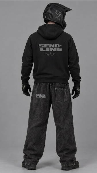 SENDLINE SNOW WASH HOODIE
