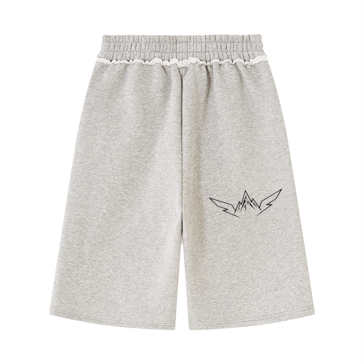 GREY SENDLINE FLEECE SHORTS
